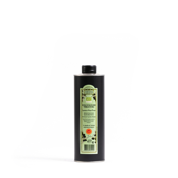 Huile d'olive AOP Haute Provence bio 75CL
