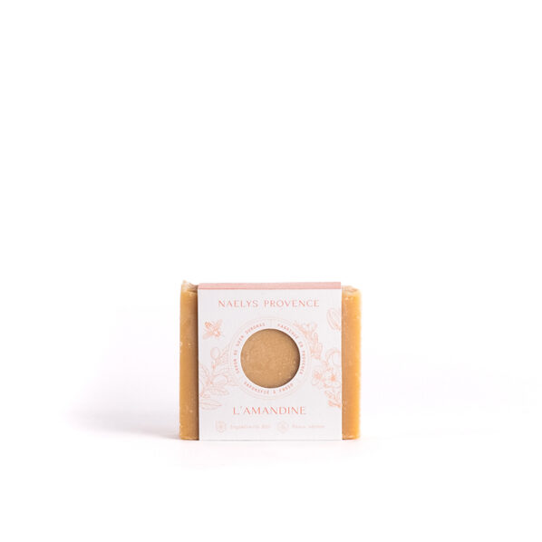 Savon L'amandine - amande douce & miel de lavande