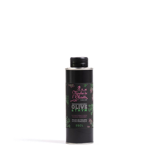 Huile d'olive aromatique Thym 25CL