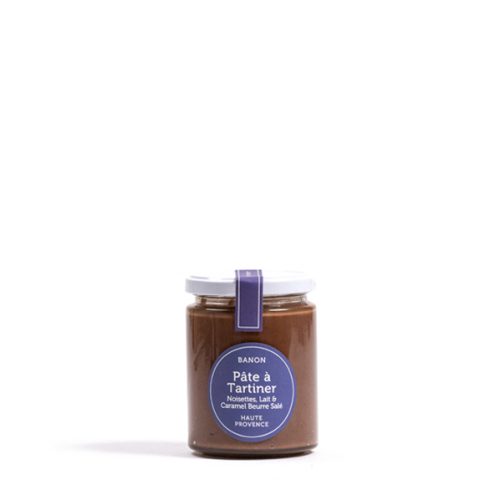 Pâte à tartiner noisettes lait & caramel beurre salé
