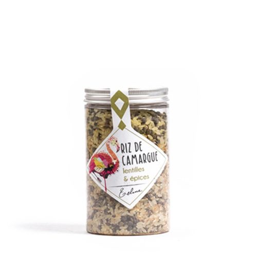 Riz lentilles et épices